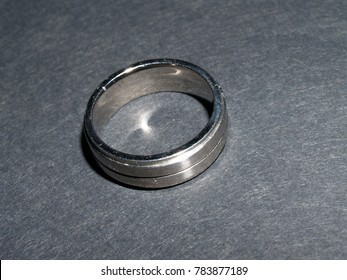 a ring on the table