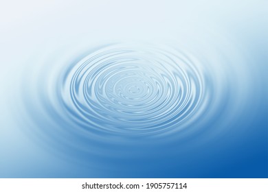 Ring On The Water For Background