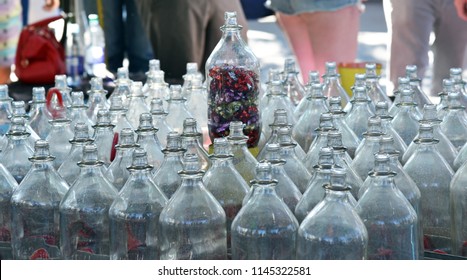 Ring Toss Game At Fair