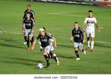 Rio, Brazil - August 04, 2021: Marquinhos Gabriel Player In Match Between Vasco Vs Sao Paulo By Brazilian Cup In Sao Januario Stadium