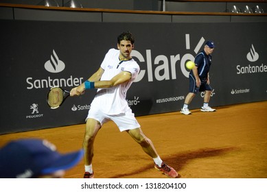 Rio, Brazil - February 16, 2019: Thomaz Bellucci (BRA) During Rio Open 2019 (ATP 500) Held At The Jockey Club Brasileiro.