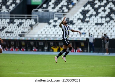 Rio, Brazil - January 30, 2022: Player In Match Between Botafogo 2 Vs 0 Bangu By 2th Round Of Carioca Championship (Taca Guanabara) In Nilton Santos Stadium