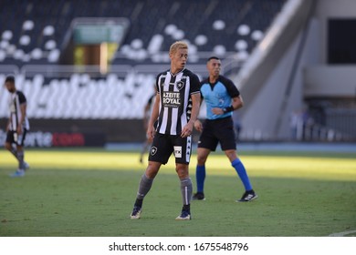 Rio, Brazil - March 15, 2020: Keisuke Honda Player In Match Between Botafogo And Bangu By Carioca Championship  In Nilton Santos Stadium