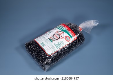 Rio, Brazil - May 22, 2022: Beans, One Of The Products Of The Brazilian Basic Food Basket - Brand