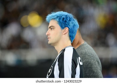 Rio, Brazil - November 26, 2018: Felipe Melo During Match Between Botafogo And Parana By The Brazilian Championship In Nilton Santos Stadium