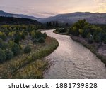 Rio Chama River Valley in New Mexico