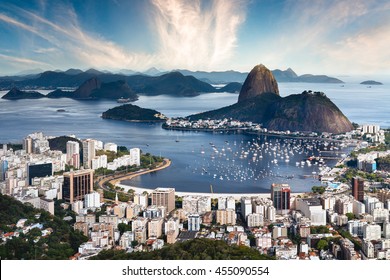 Rio De Janeiro Aerial Skyline - Brazil