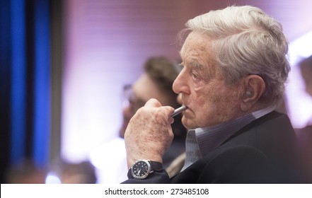 Rio De Janeiro, April 22th, 2015- Mega Investor George Soros.