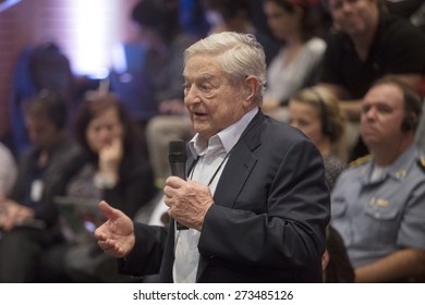 Rio De Janeiro, April 22th, 2015- Mega Investor George Soros.