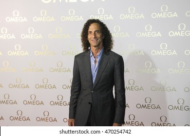 RIO DE JANEIRO, AUGUST 17, 2016: Kenny G. During Red Carpet In Omega House Event At Ipanema, Rio De Janeiro