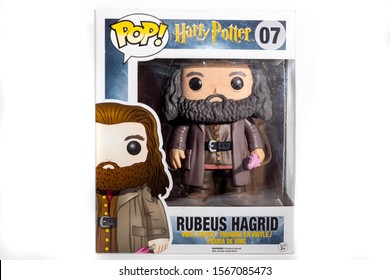 Rio De Janeiro, Brasil – November 21, 2019: Funko Pop Rubeus Hagrid - Harry Potter Nº 7