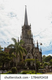 Petrópolis, Rio De Janeiro, Brazil. 27\7\2020.
Catholic Cathedral Of The City Of Petrópolis.