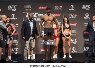 Rio De Janeiro, Brazil, 31 JULY 2015, Neil Magny (USA)  Fighter While Weighing UFC In 190