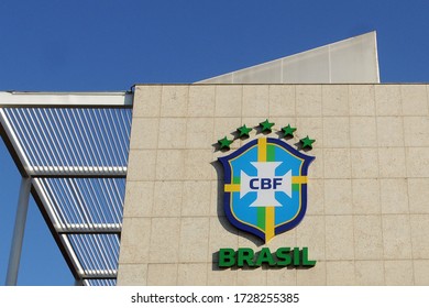Rio de Janeiro, Brazil, April 17, 2020.
CBF Headquarters. The Brazilian Football Confederation is the highest entity of football in Brazil, located in Barra da Tijuca in the west of the city of Rio de