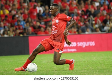 Rio De Janeiro, Brazil, December 27, 2018.
Soccer Player Vinícius Júnior During The Game Of The Stars In The Marcanã Stadium.