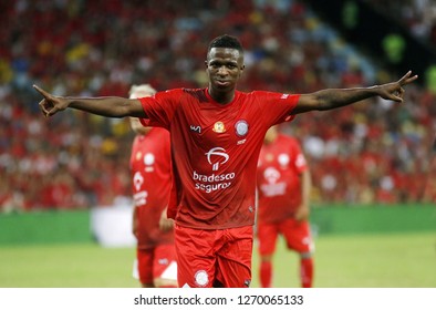 Rio De Janeiro, Brazil, December 27, 2018.
Soccer Player Vinícius Júnior During The Game Of The Stars In The Marcanã Stadium.