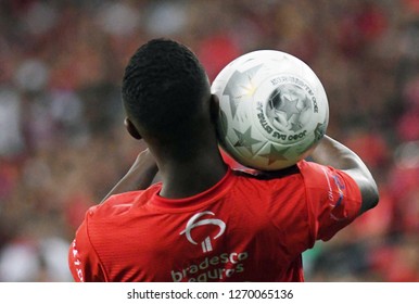 Rio De Janeiro, Brazil, December 27, 2018.
Soccer Player Vinícius Júnior During The Game Of The Stars In The Marcanã Stadium.