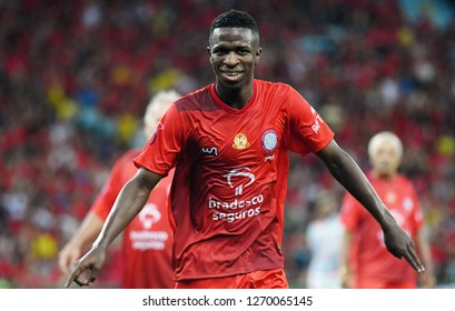 Rio De Janeiro, Brazil, December 27, 2018.
Soccer Player Vinícius Júnior During The Game Of The Stars In The Marcanã Stadium.