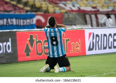 Rio De Janeiro, Rio De Janeiro, Brazil  December 01, 2020: Flamengo X Racing At Maracanã For The Copa Libertadores Da America 2020.