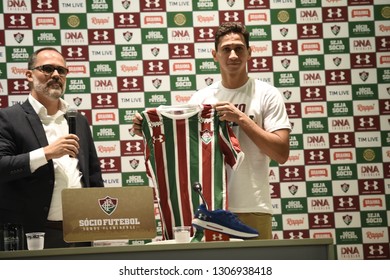 Rio De Janeiro- Brazil February 5, 2019, Presentation Of The New Player Of The Fluminense Soccer Club, Paulo Henrique Ganso.