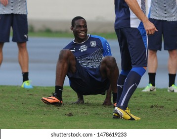 Rio De Janeiro - Brazil July 10, 2014 Italia National Team Player Mario Balotelli Trains For World Cup