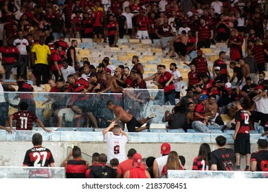 Rio De Janeiro, Rio De Janeiro, Brazil July 27, 2022. Flamengo X Athletico-PR - Copa Do Brasil.