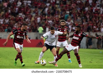 Rio De Janeiro, Rio De Janeiro, Brazil July 27, 2022. Flamengo X Athletico-PR - Copa Do Brasil.