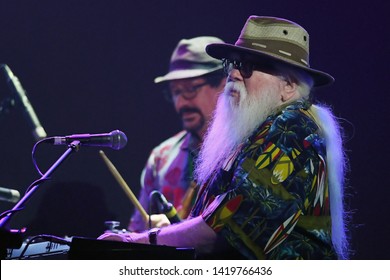 Rio De Janeiro, Brazil, June 8, 2019.
Multi-instrumentalist Hermeto Pascoal, During His Show At The Rio Montreux Jazz Festival At Pier Mauá In The City Of Rio De Janeiro.