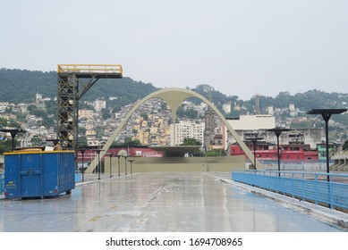 RIO DE JANEIRO, BRAZIL, MARCH, 31, 2020:marcelo Crivella Mayor Of The City Of Rio De Janeiro Presented The Facilities To Homeless People During The Covid-19 Pandemic, Coronavirus