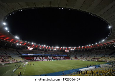 Rio De Janeiro, Brazil, March 02, 2021.  Maracanã Stadium.