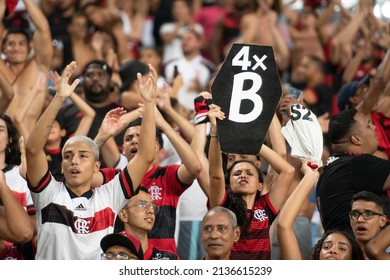 Rio De Janeiro, Rio De Janeiro, Brazil May 17, 2022. Vasco X Flamengo - Campeonato Carioca.