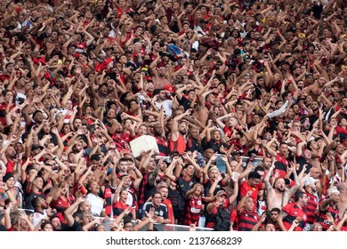 Rio De Janeiro, Rio De Janeiro, Brazil May 20, 2022. Flamengo X Vasco - Campeonato Carioca.