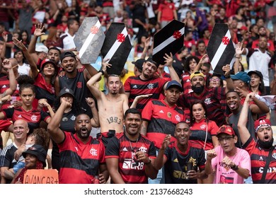 Rio De Janeiro, Rio De Janeiro, Brazil May 20, 2022. Flamengo X Vasco - Campeonato Carioca.