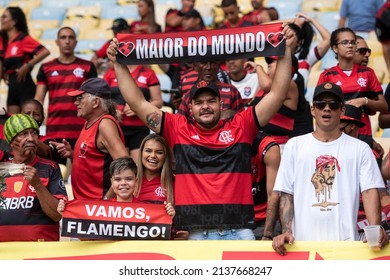 Rio De Janeiro, Rio De Janeiro, Brazil May 20, 2022. Flamengo X Vasco - Campeonato Carioca.