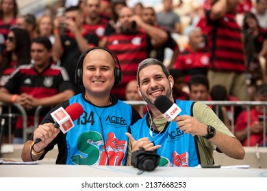 Rio De Janeiro, Rio De Janeiro, Brazil May 20, 2022. Flamengo X Vasco - Campeonato Carioca.