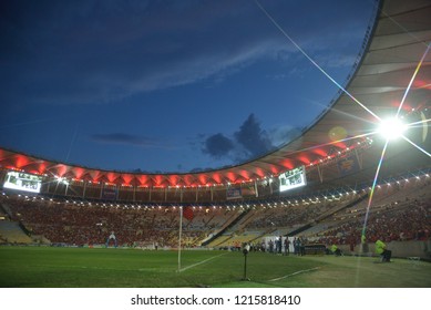 Rio De Janeiro- Brazil, October 27, 2018, Photos Of The   Maracanã Stadium