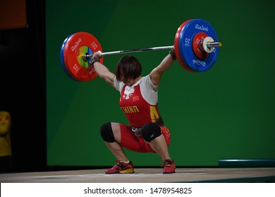 Rio de Janeiro - Brazil October 10, 2016, Weightlifting competition