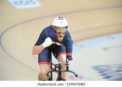 Rio De Janeiro -Brazil, September 12, 2016- Paralympic  Track Cycling At The 2016 Paralympic Games  In Rio De Janeiro 