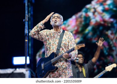 Rio De Janeiro, Rio De Janeiro, Brazil -September 4, 2022. Singer Gilberto Gil At Rock In Rio At The Olympic Park.