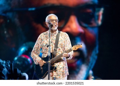 Rio De Janeiro, Rio De Janeiro, Brazil -September 4, 2022. Singer Gilberto Gil At Rock In Rio At The Olympic Park.