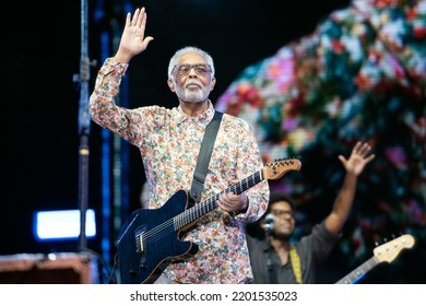 Rio De Janeiro, Rio De Janeiro, Brazil -September 4, 2022. Singer Gilberto Gil At Rock In Rio At The Olympic Park.