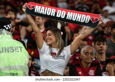 Rio De Janeiro, Rio De Janeiro, Brazil - September 14, 2022. Flamengo X São Paulo At Maracanã Stadium. Brazil Cup Semi Final.