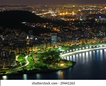 Rio De Janeiro At Night