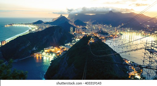 Rio De Janeiro In The Night