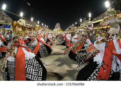 Rio De Janeiro, RJ, Brazil - March 09, 2019: Rio Carnival 2019.