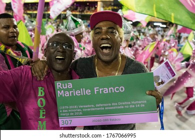 Rio De Janeiro, RJ, Brazil - March 09, 2019: Rio Carnival 2019.