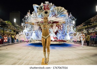 Rio De Janeiro, RJ, Brazil - March 09, 2019: Rio Carnival 2019.