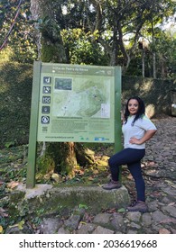 Rio De Janeiro - RJ - Brazil - 09-05-2021: Beginning Of The Pedra Da Gávea Trail In Rio De Janeiro