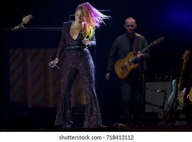  Rio De Janeiro  September 17th, 2017    US Singer Alicia Keys Performs In The Rock In Rio Concert 