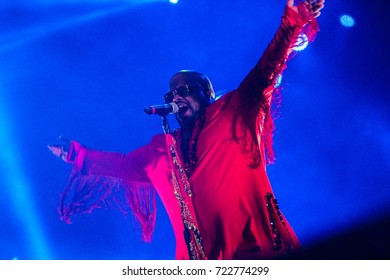 RIO DE JANEIRO, SEPTEMBER 23th, 2017: Singer Ceelo Green Performing On Stage Of Rock In Rio Festival